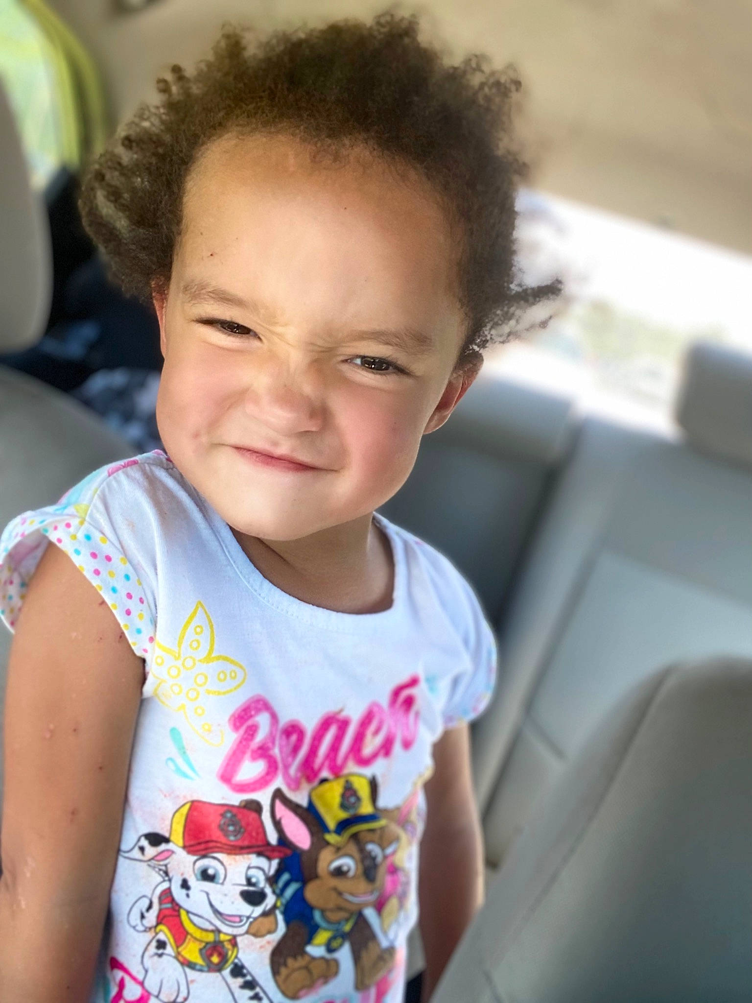 Sierra is registered to the contest to win money with this photo: baby_toddler_clothing, cheek, chin, eye, eyebrow, face, forehead, hair, hairstyle, happy, head, iris, joy, lip, mammal, neck, nose, person, skin, sleeve