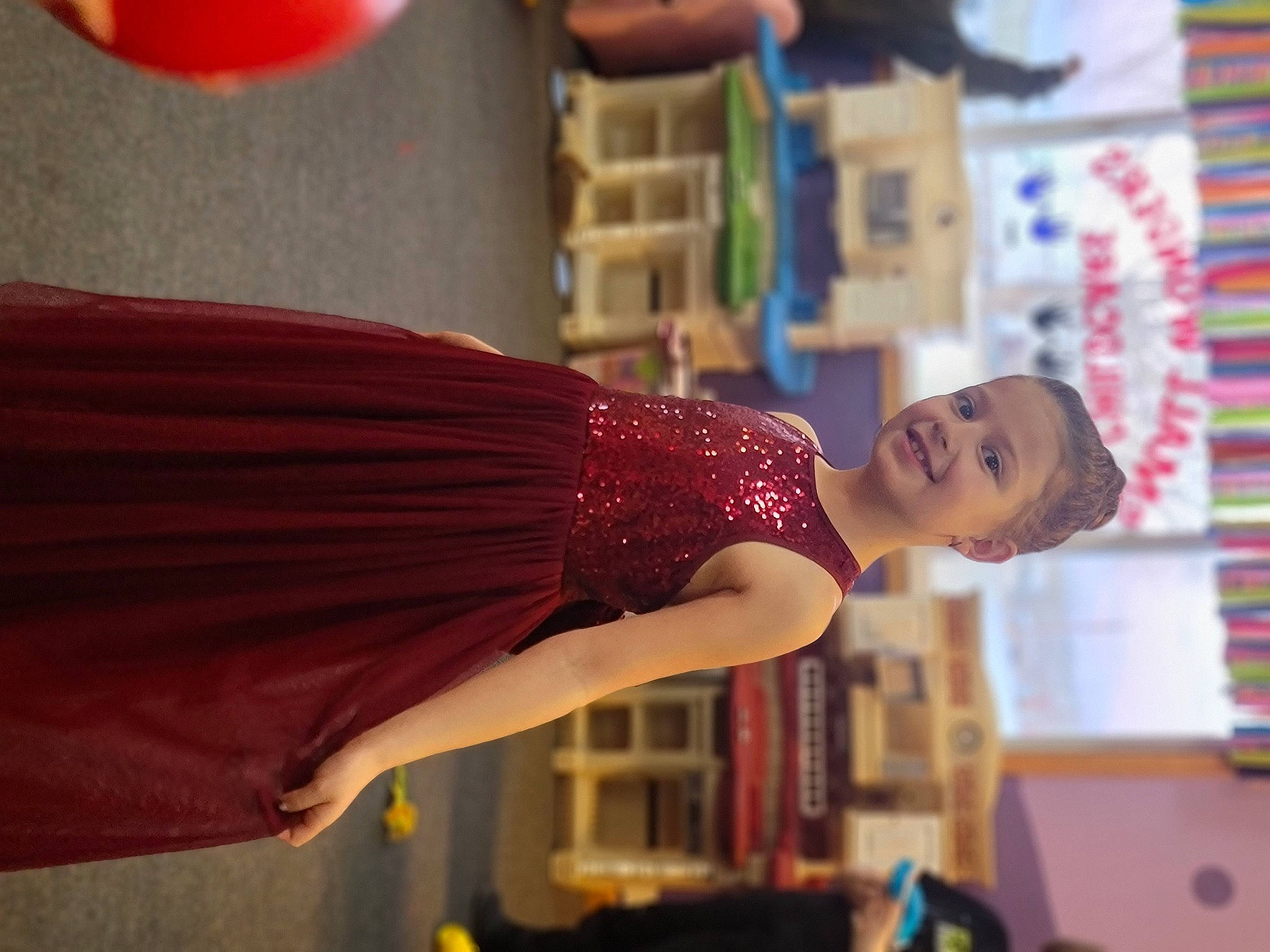 Zoey is registered to the contest to win money with this photo: balloon, beauty, elbow, fashion_design, formal_wear, happy, human_leg, joint, joy, magenta, pattern, person, sari, shoulder, sleeve, smile, temple, thigh, trunk, waist