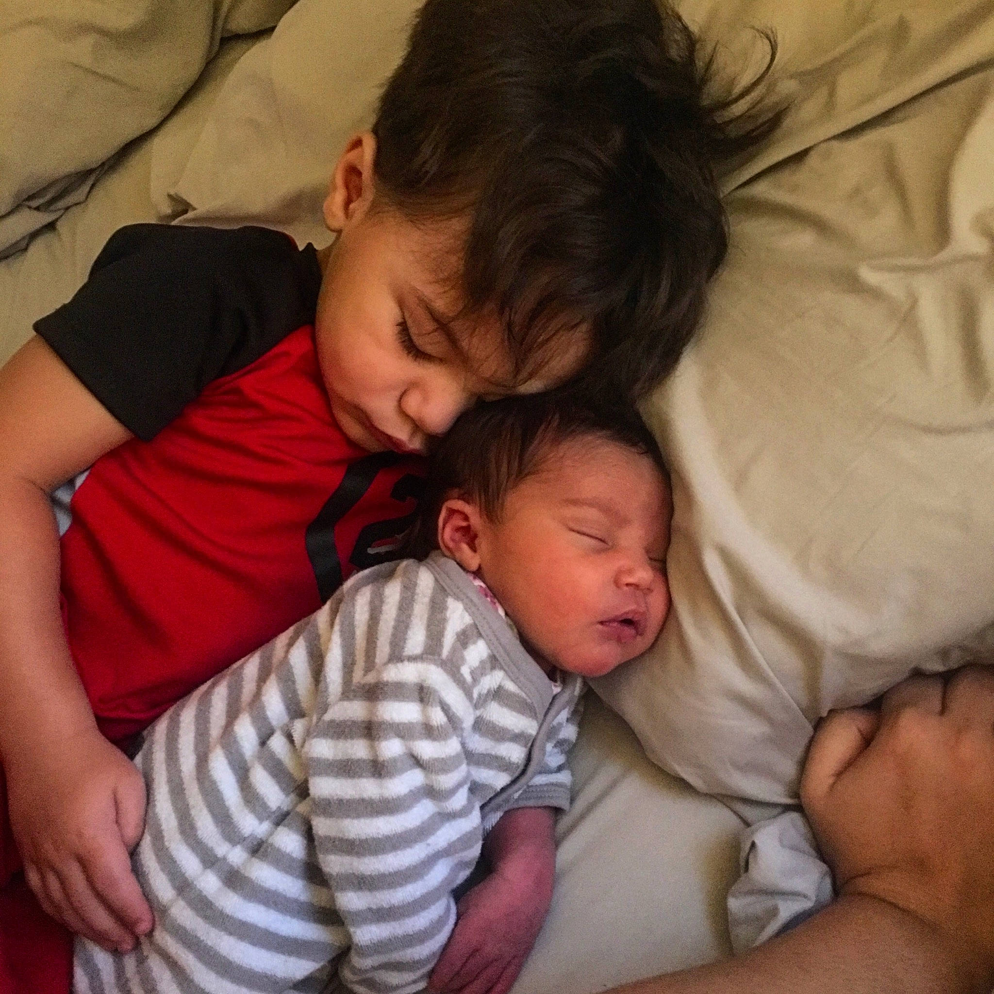 Malaki is registered to the contest to win money with this photo: baby, baby_sleeping, bedtime, birth, child, comfort, mother, nap, person, sleep, toddler