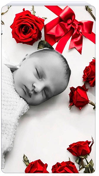 Cataleya participe au concours pour gagner de l'argent avec cette photo : baby, baby_toddler_clothing, beauty, carmine, child, fashion_accessory, flower, happy, hybrid_tea_rose, lip, person, petal, photograph, pink, plant, red, rose, rose_family, rose_order, toddler