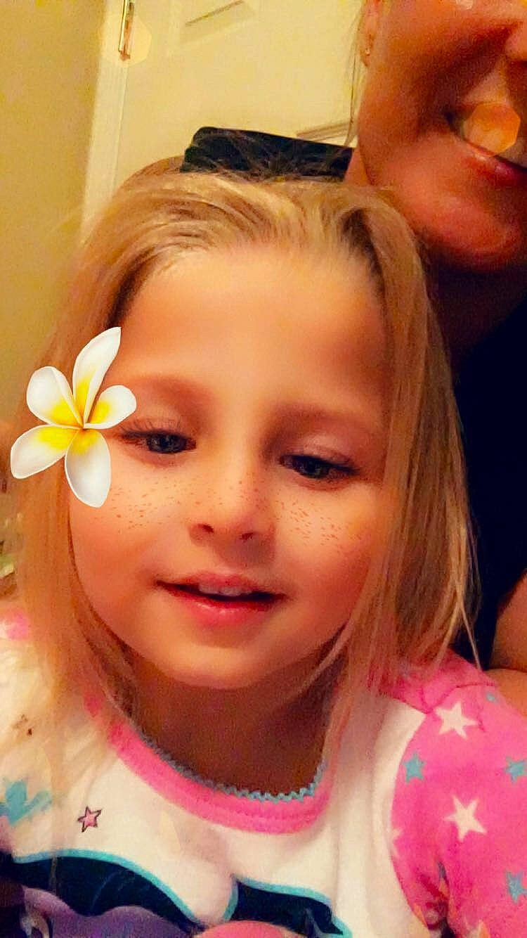 Emmie joined the competition — help win amazing prizes! beauty, blond, cheek, child, ear, eye, eyebrow, eyelash, face, forehead, hair, hair_accessory, hairstyle, head, lip, mouth, neck, nose, person, pink