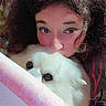 Hulysse a rejoint le concours — aidez-le/la à gagner de superbes lots ! black_hair, chin, companion_dog, doll, dress, eye, eyebrow, eyelash, fawn, felidae, hairstyle, lip, long_hair, nose, pink, skin, small_to_medium_sized_cats, toy, whiskers, wig