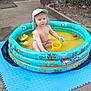 Aloïs participe au concours pour gagner de l'argent avec cette photo : baby, blue_mat, child, concrete, cute, fun, garden, inflatable_pool, outdoor, plastic_pool, play, puddle, sitting, summer, sun_hat, sunny_day, toddler, toy, water, yellow_water
