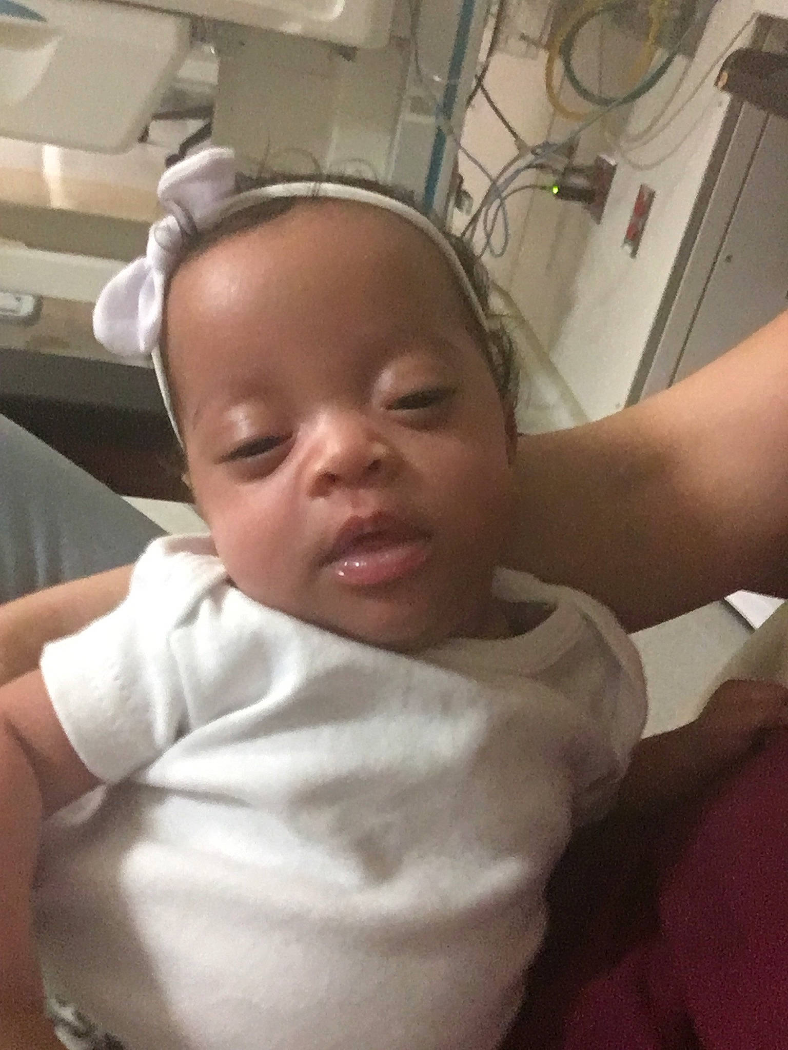 Mariyah is registered to the contest to win money with this photo: arm, baby, birth, cheek, child, chin, ear, eyebrow, face, forehead, head, lip, mouth, nose, person, skin, smile, toddler