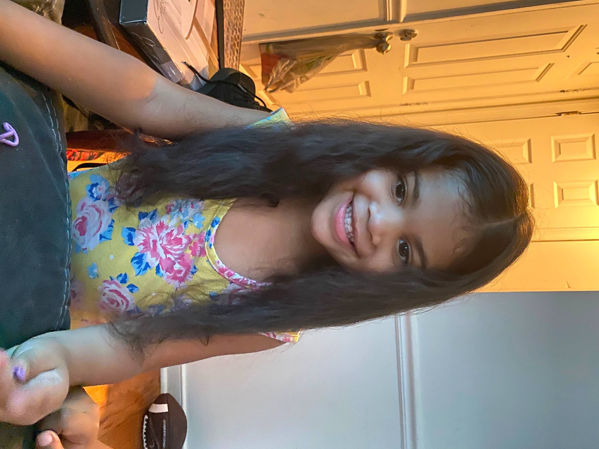 Mya joined the competition — help win amazing prizes! arm, black_hair, chest, elbow, joy, long_hair, neck, person