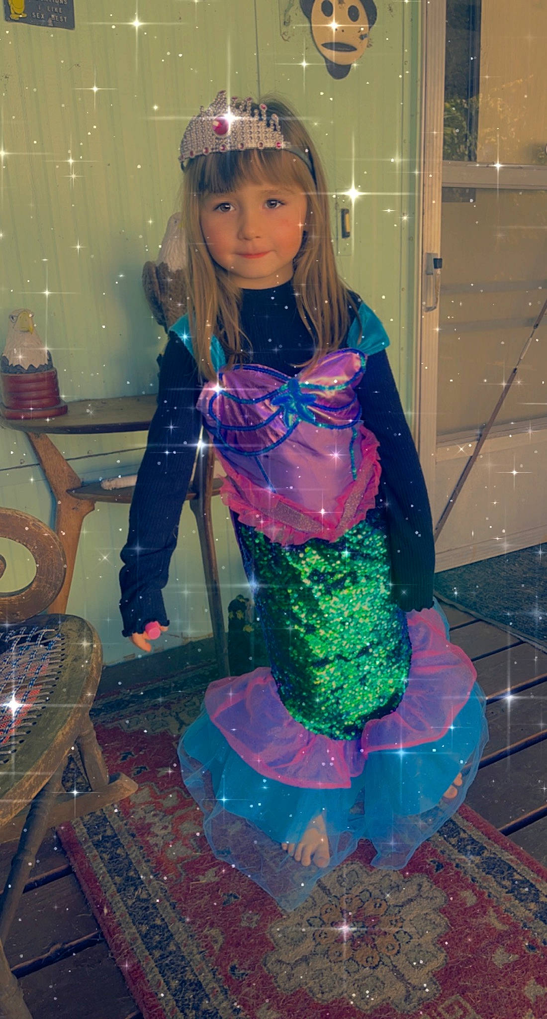 Jennifer is registered to the contest to win money with this photo: beauty, brown_hair, costume_design, doll, dress, electric_blue, embellishment, event, fashion, fashion_accessory, fashion_design, fun, headwear, hime_cut, magenta, pattern, person, pink, purple, toy