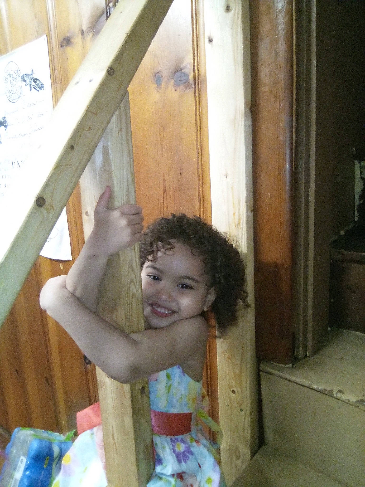 Aniah is registered to the contest to win money with this photo: child, joy, person