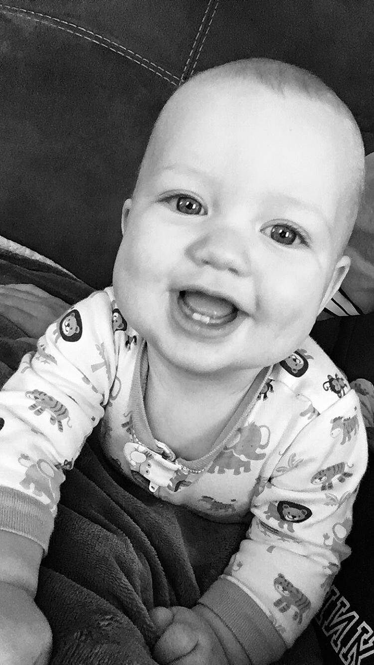 Madyx joined the competition — help win amazing prizes! baby, black_and_white, cheek, child, chin, eye, face, facial_expression, forehead, head, iris, laugh, lip, monochrome, mouth, nose, person, photograph, skin, smile