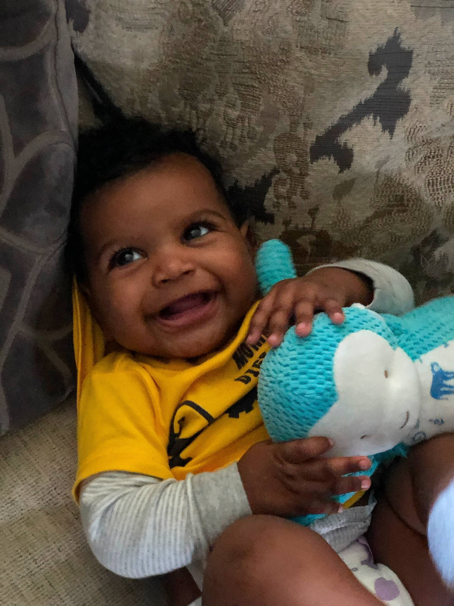 Amar is registered to the contest to win money with this photo: baby, baby_products, baby_toys, cheek, child, joy, person, play, product, skin, smile, textile, toddler, world