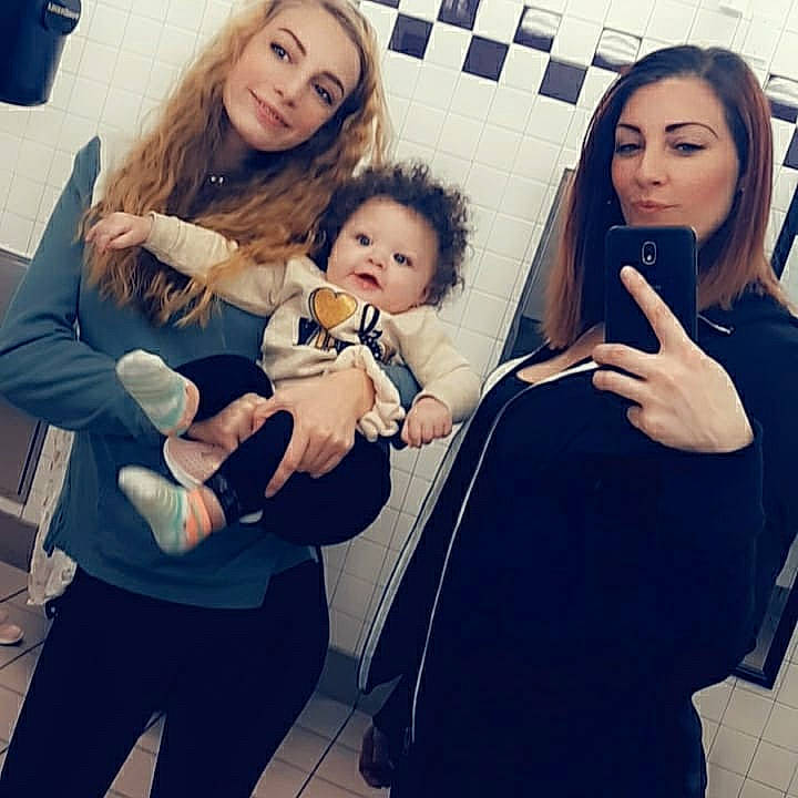 Rayanna joined the competition — help win amazing prizes! baby, beauty, black_hair, child, daughter, eye, face, family, gesture, hairstyle, happy, head, joy, people, person, photography, selfie, skin, smile, toddler