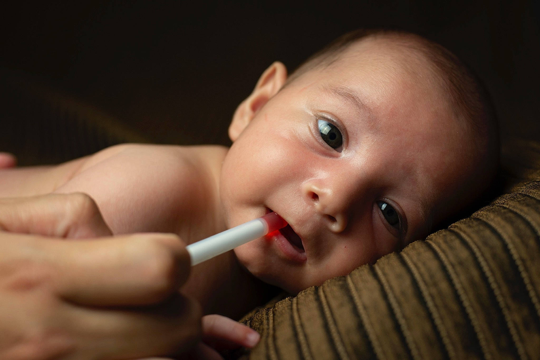 Leonor Lara is registered to the contest to win money with this photo: baby, cheek, child, chin, eye, eyelash, face, finger, hand, lip, mouth, nail, nose, person, skin, toddler