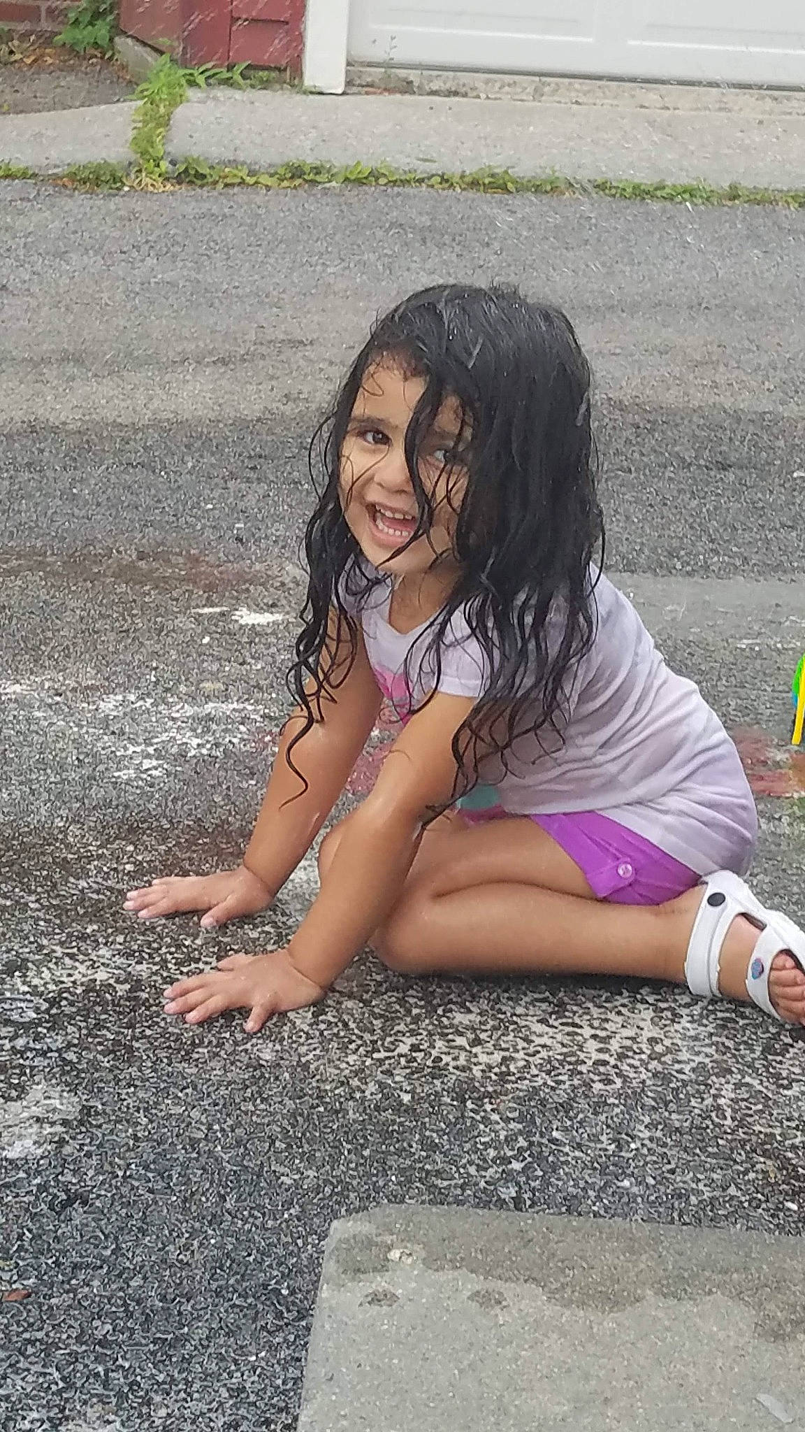 Isabel joined the competition — help win amazing prizes! asphalt, black_hair, foot, grass, hair, happy, human, human_body, knee, leg, leisure, people_in_nature, person, road_surface, shorts, sidewalk, smile, street_fashion, sunlight, thigh