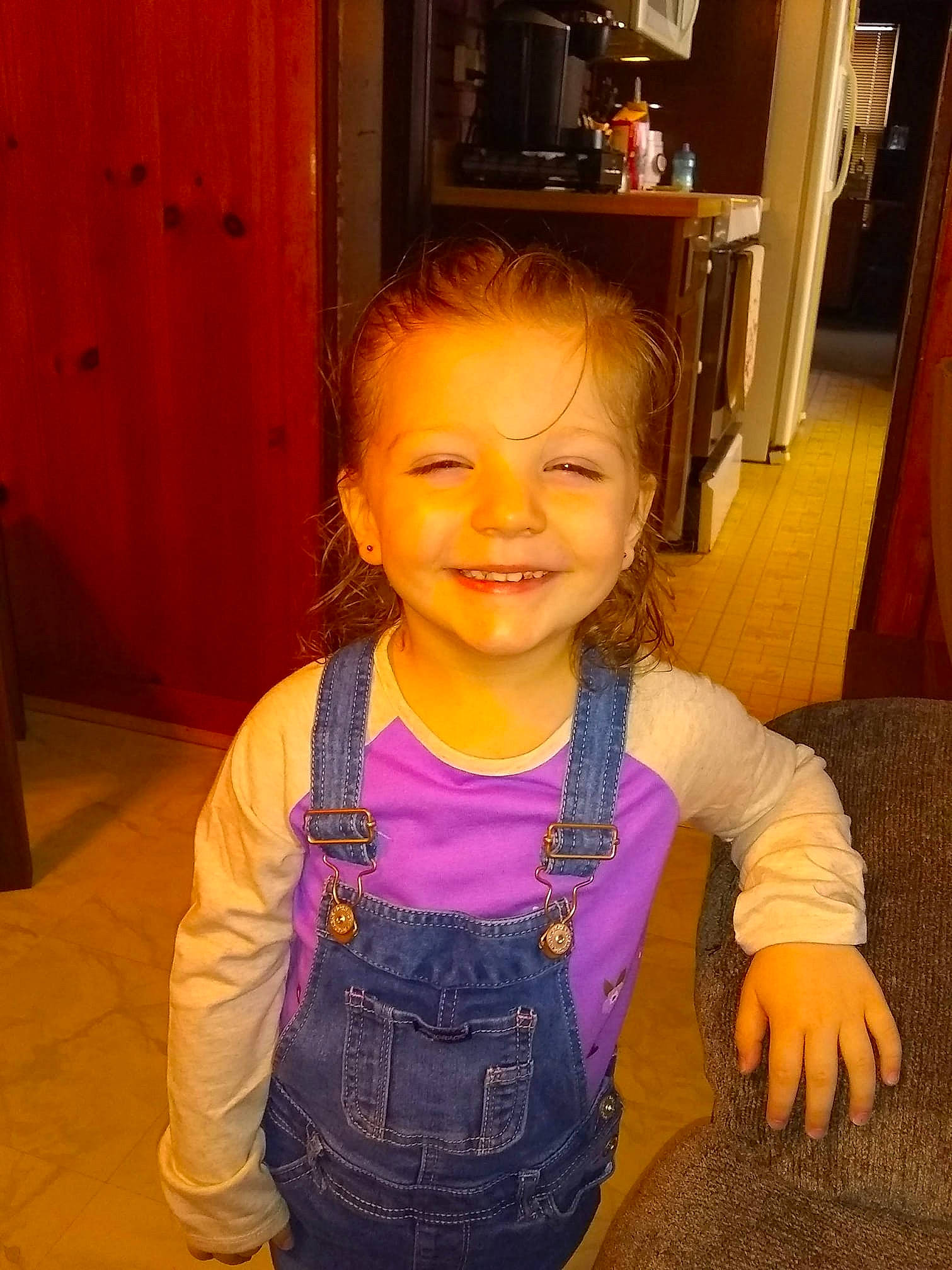 Aleigha joined the competition — help win amazing prizes! cheek, child, fun, iris, joy, person, smile, standing, toddler