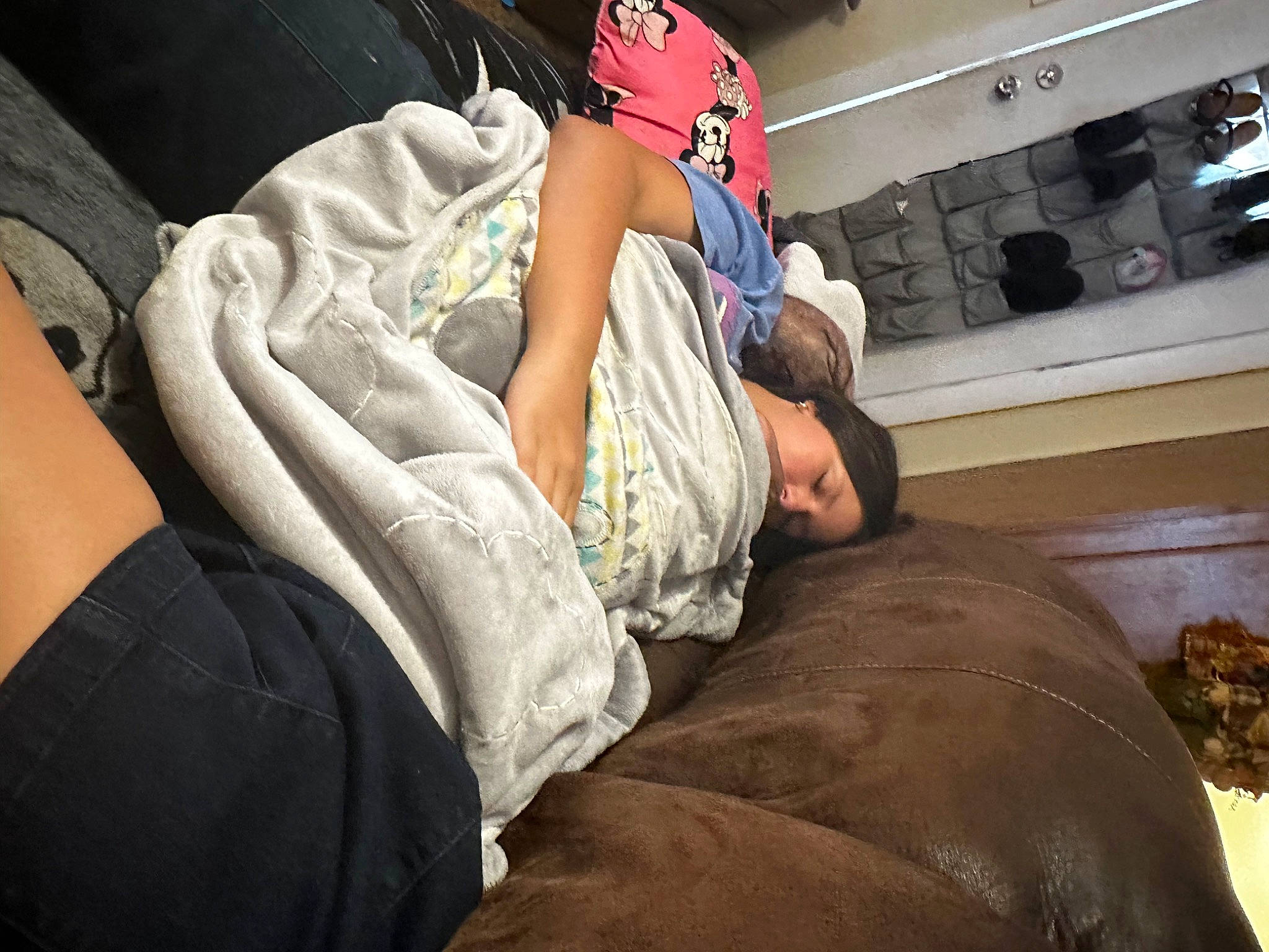 Macy joined the competition — help win amazing prizes! child, comfort, couch, elbow, event, flash_photography, flesh, flooring, foot, fun, human_leg, knee, leisure, luggage_and_bags, person, room, sitting, t_shirt, tattoo, thigh