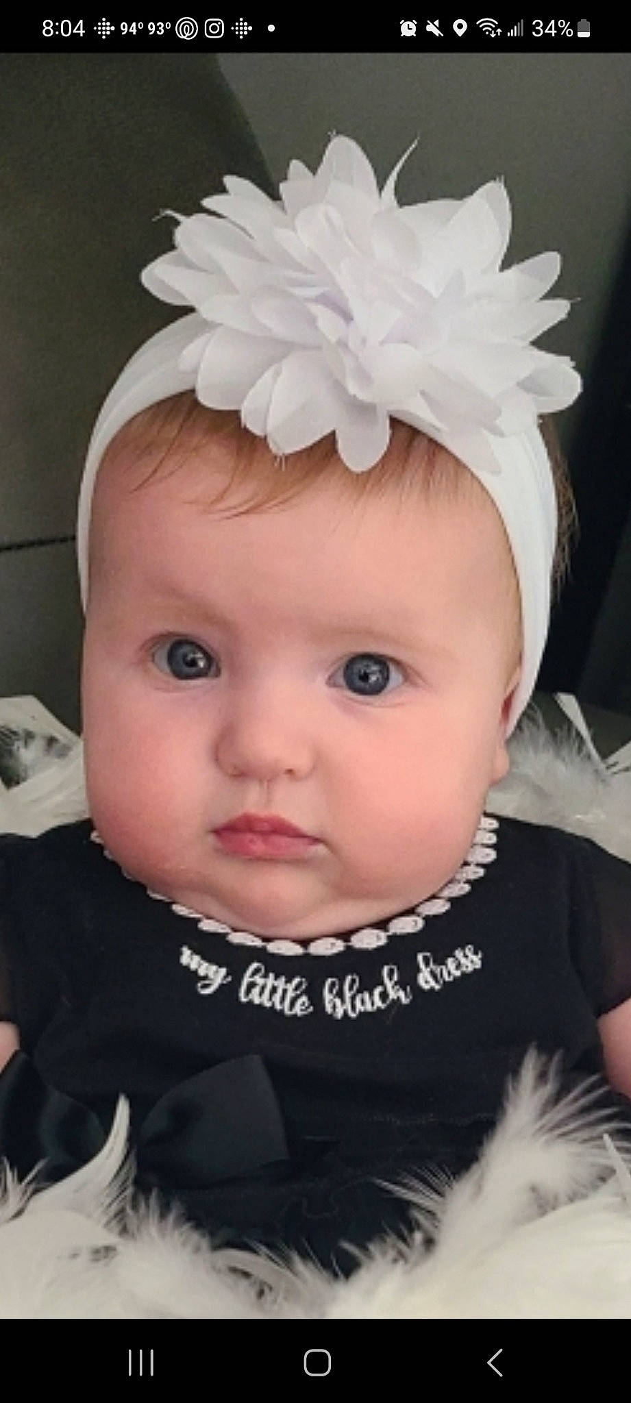 Presley joined the competition — help win amazing prizes! baby, baby_toddler_clothing, cap, cheek, chin, clothing, cool, eyebrow, eyelash, hairstyle, headband, headgear, headpiece, iris, lip, person, pink, skin, sleeve, toddler