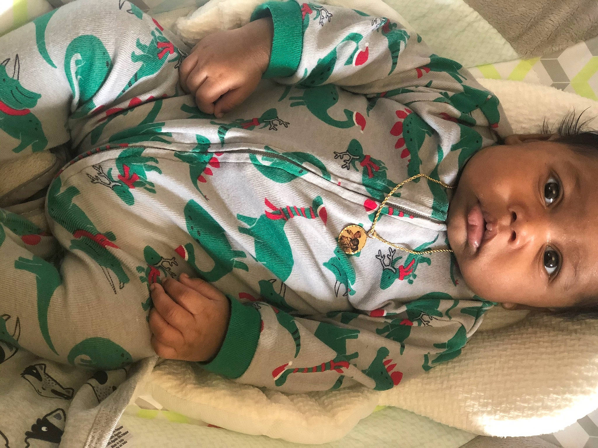 Kailyn is registered to the contest to win money with this photo: baby, bedtime, cheek, child, head, headwear, person, smile, toddler