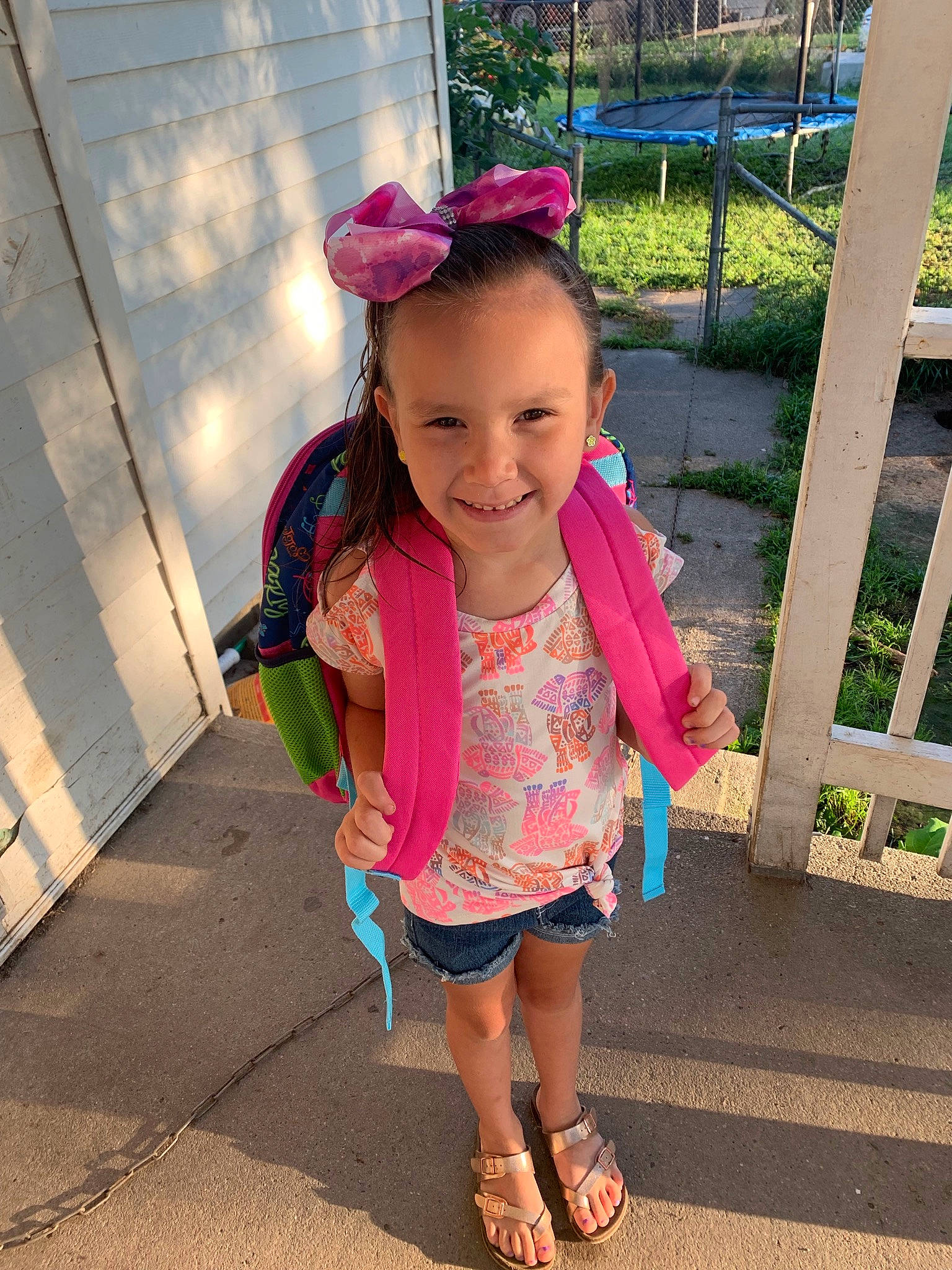 Kimberley joined the competition — help win amazing prizes! child, clothing, headgear, joy, person, pink, smile, summer, toddler, vacation