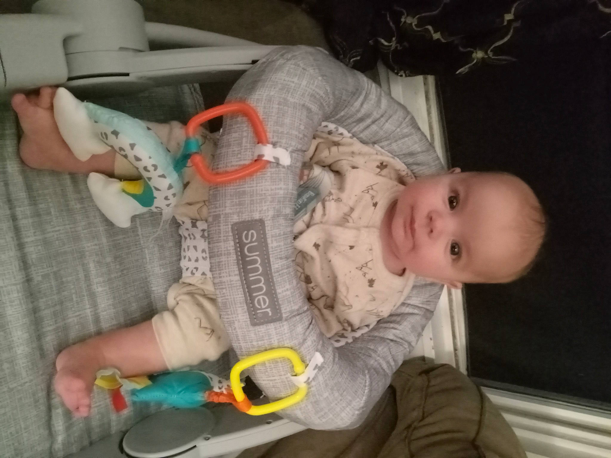 Holden joined the competition — help win amazing prizes! baby, baby_products, baby_toddler_clothing, cheek, child, comfort, finger, hand, mouth, nap, person, plastic, room, sitting, skin, sleep, smile, toddler