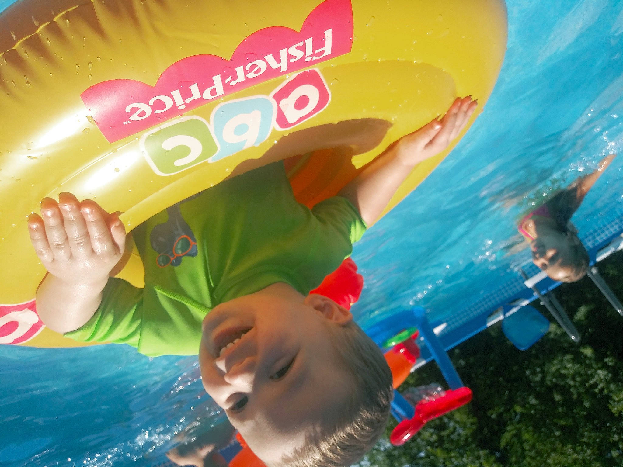 Logan joined the competition — help win amazing prizes! amusement_park, child, fun, games, inflatable, joy, leisure, nonbuilding_structure, park, person, play, recreation, summer, vacation, water_park