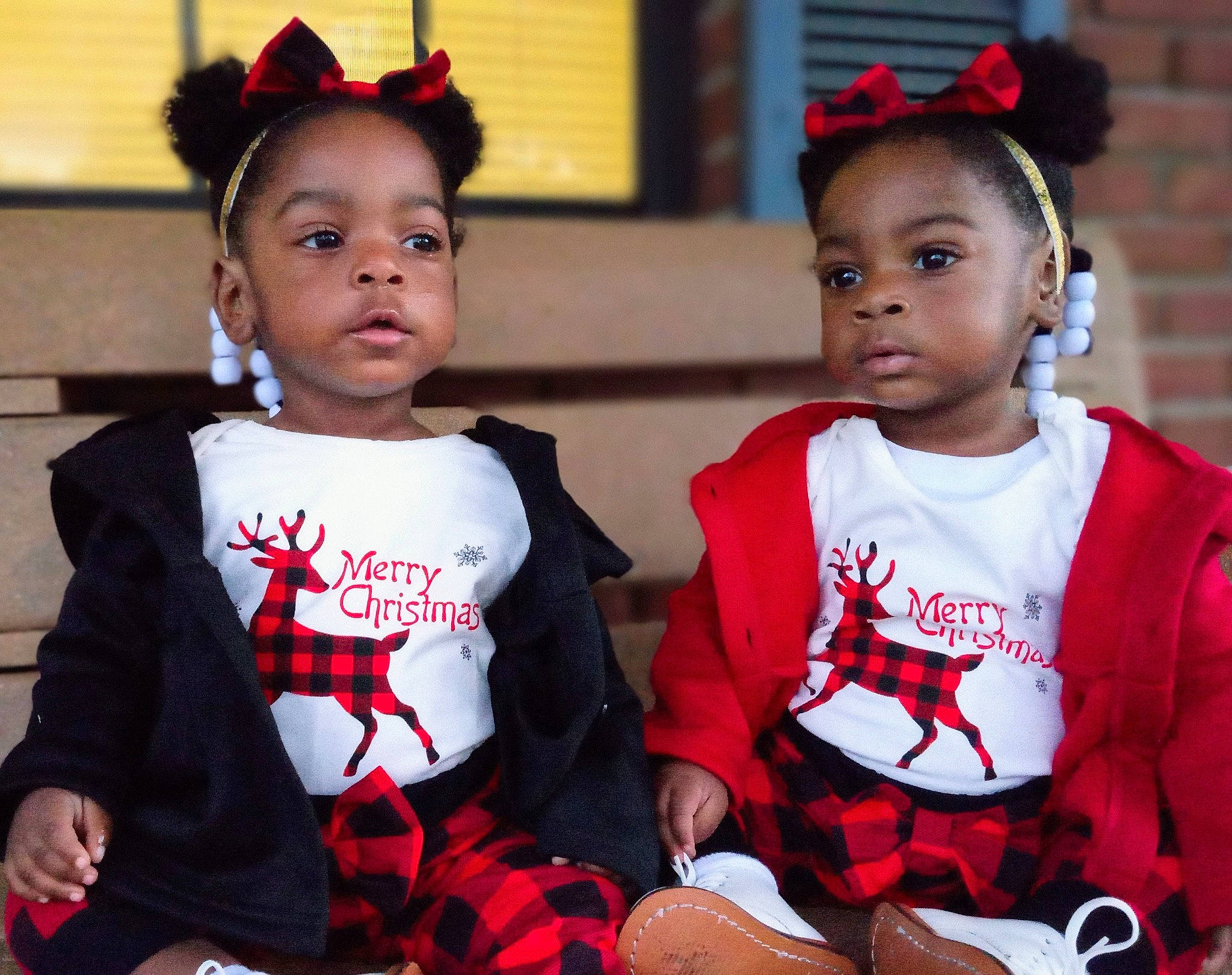 Faith joined the competition — help win amazing prizes! baby_toddler_clothing, black, cheek, child, event, facial_expression, fashion, fashion_accessory, fun, hairstyle, happy, jewellery, person, red, skin, sleeve, social_group, t_shirt, toddler, tradition