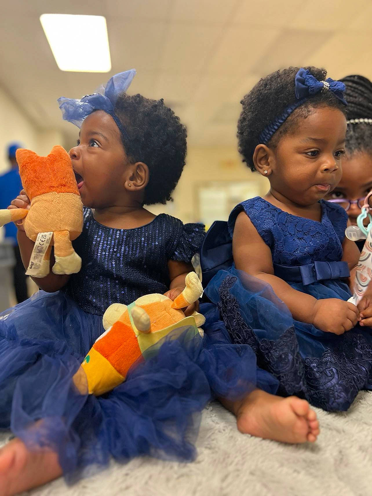 Hope joined the competition — help win amazing prizes! barefoot, child, event, foot, fun, gesture, happy, leisure, people, person, play, plush, room, sharing, sitting, snapshot, stuffed_toy, thigh, thumb, toddler