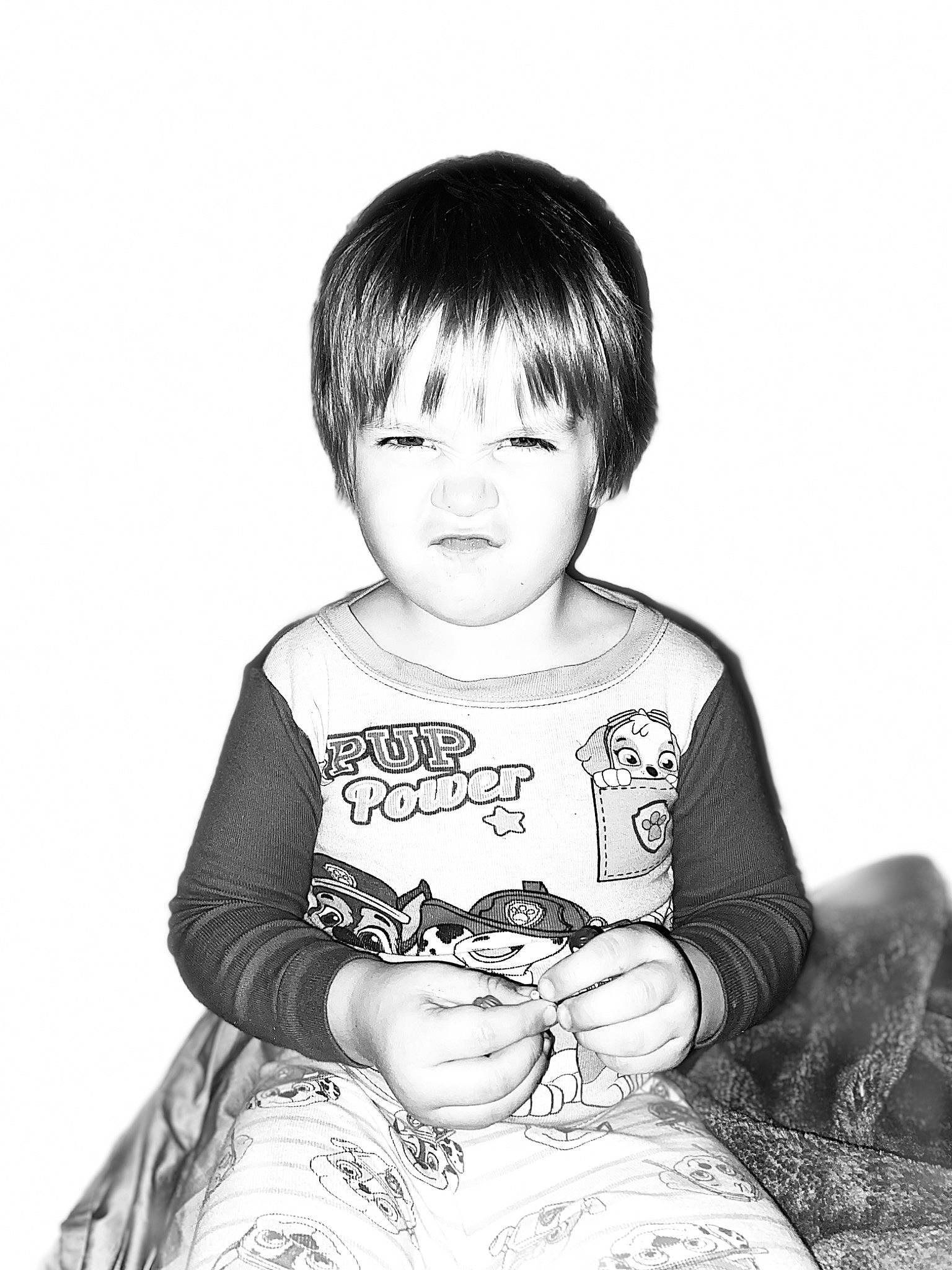 Aaron joined the competition — help win amazing prizes! arm, baby_toddler_clothing, black, black_and_white, child, chin, facial_expression, finger, flash_photography, gesture, hairstyle, hand, happy, human, human_body, person, photograph, skin, sleeve, standing