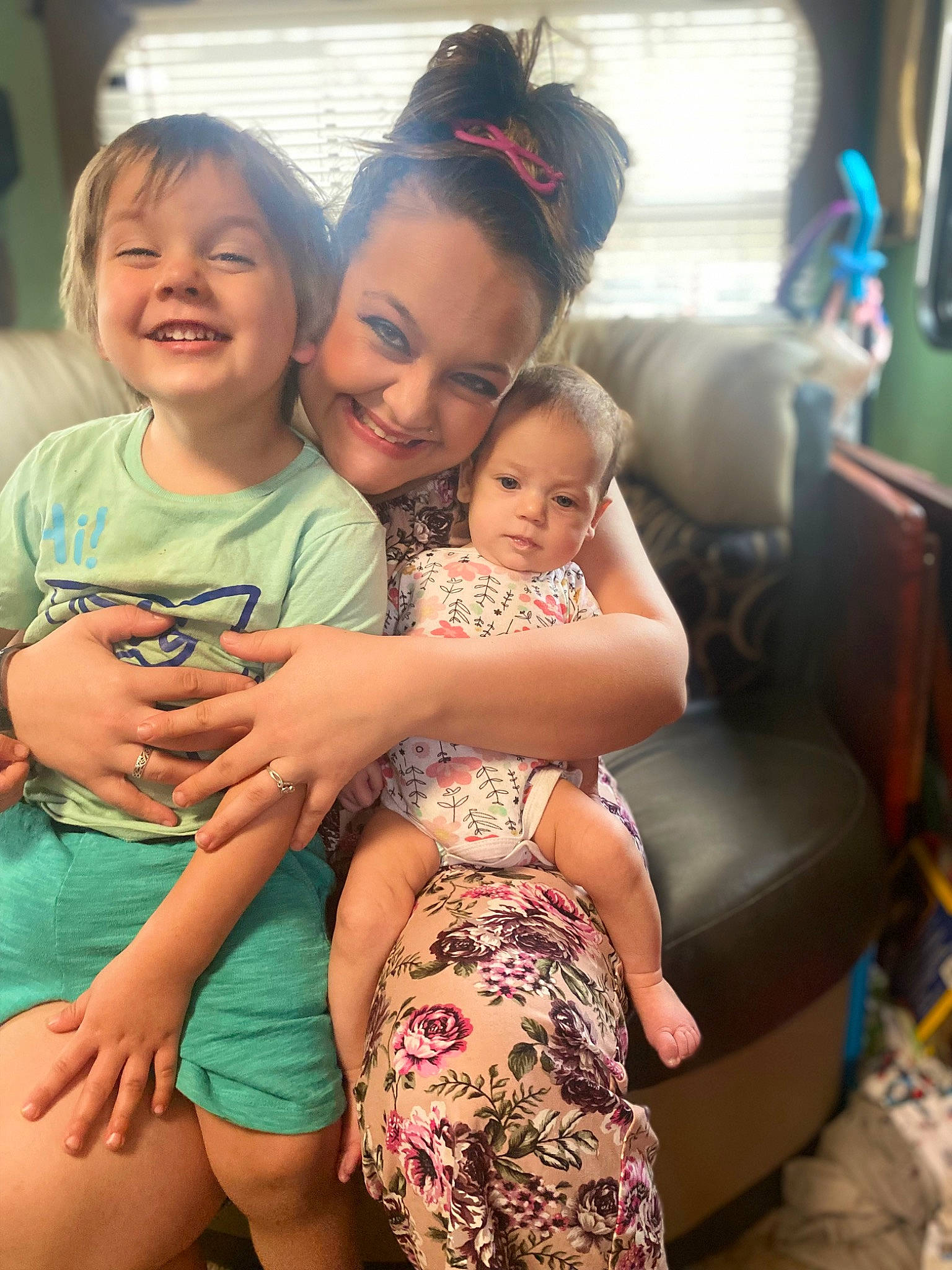 Aaron joined the competition — help win amazing prizes! baby, child, event, face, friendship, fun, hairstyle, happy, iris, jewellery, joy, leisure, necklace, party, person, recreation, sharing, shoulder, sitting, skin