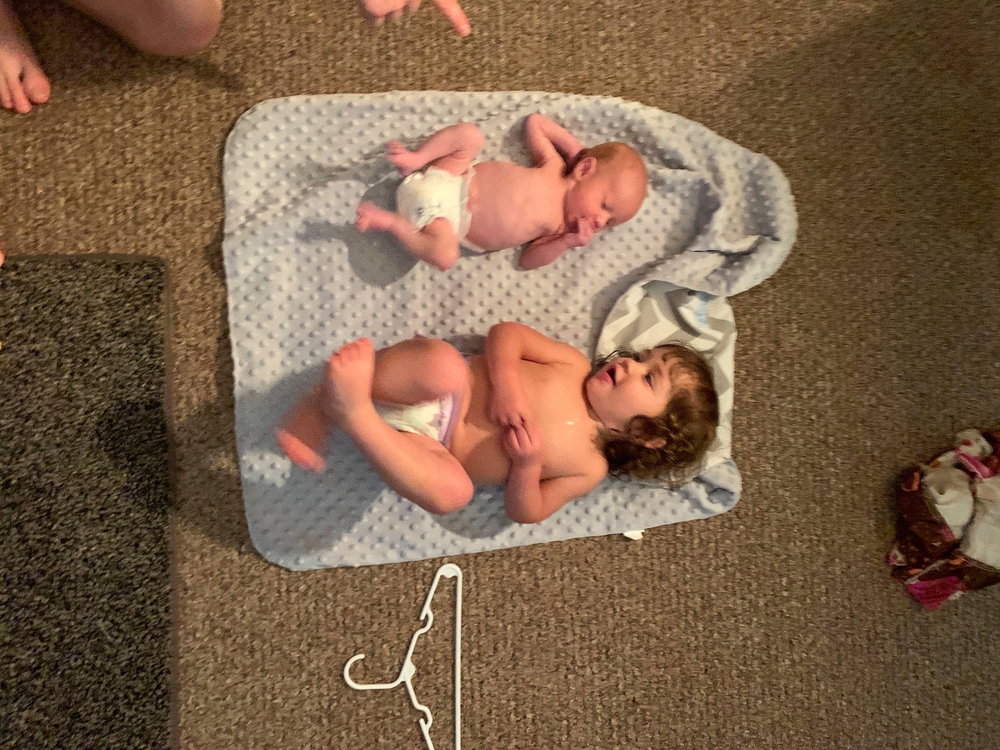 Caitlyn joined the competition — help win amazing prizes! baby, baby_toddler_clothing, barefoot, bedtime, child, comfort, finger, flooring, foot, fun, glasses, grass, human_body, human_leg, linens, pattern, person, sitting, thigh, toddler