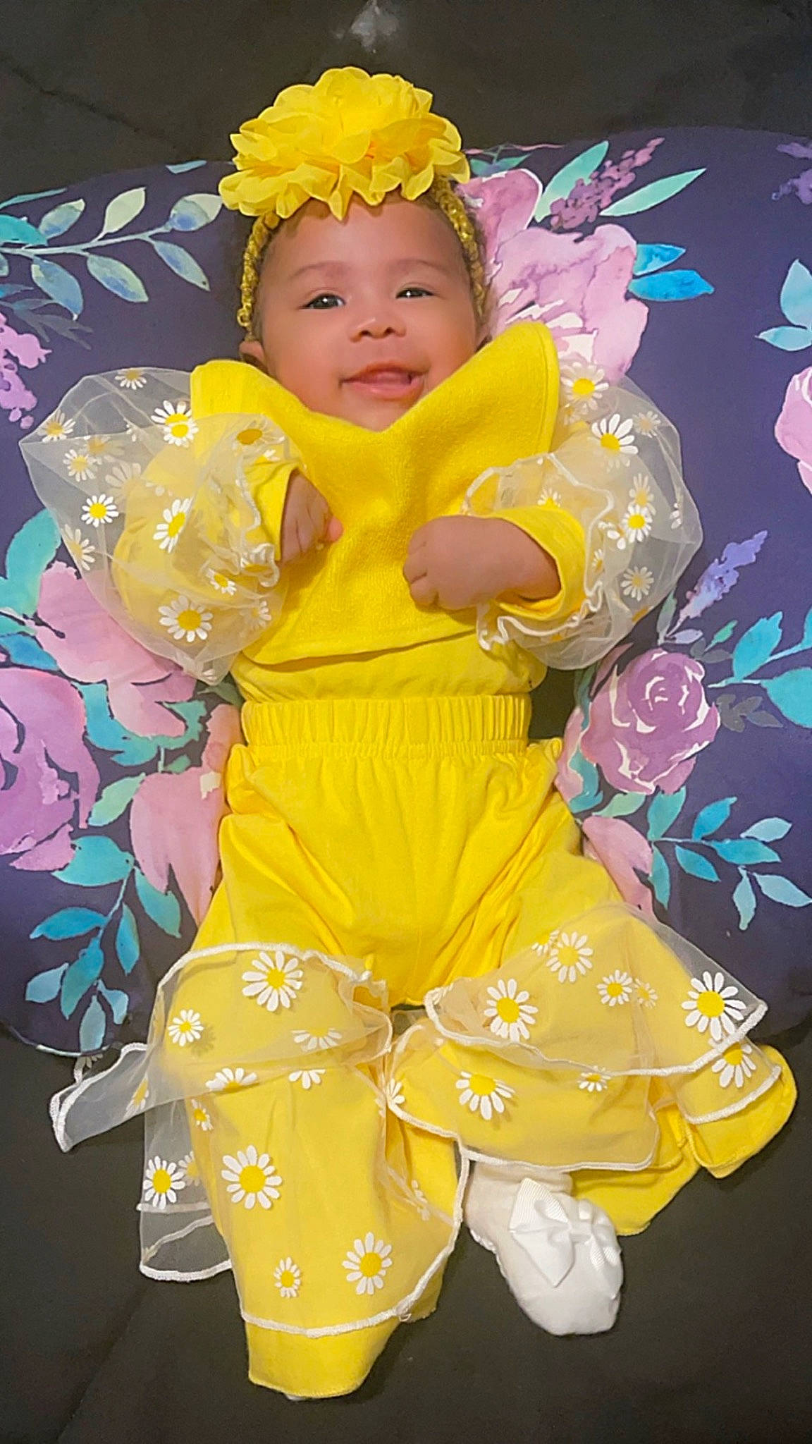 Zacaria joined the competition — help win amazing prizes! art, baby, baby_products, baby_toddler_clothing, child, child_model, costume, fashion_design, fictional_character, fun, happy, headwear, magenta, pattern, people_in_nature, person, pink, sleeve, toddler, yellow