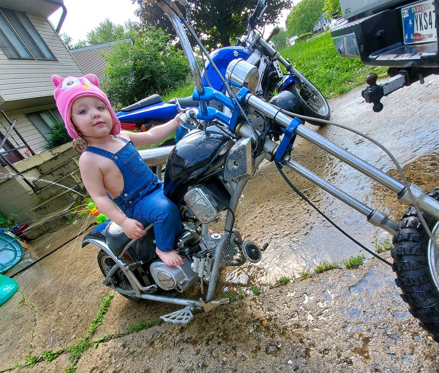 Kaydence joined the competition — help win amazing prizes! adventure, auto_part, automotive_tire, automotive_wheel_system, motorcycle, off_roading, person, recreation, soil, spoke, tire, vehicle, wheel