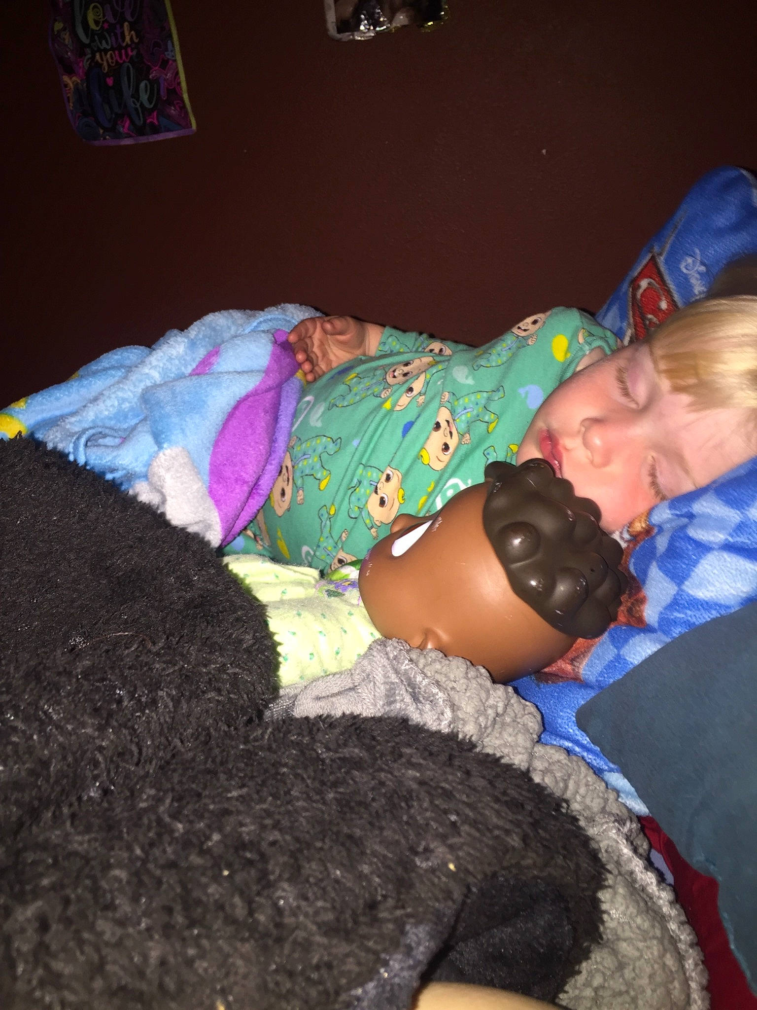 Allison joined the competition — help win amazing prizes! baby, child, comfort, event, fashion_accessory, fun, fur, hat, magenta, pattern, person, purple, room, sitting, textile, thigh, toddler