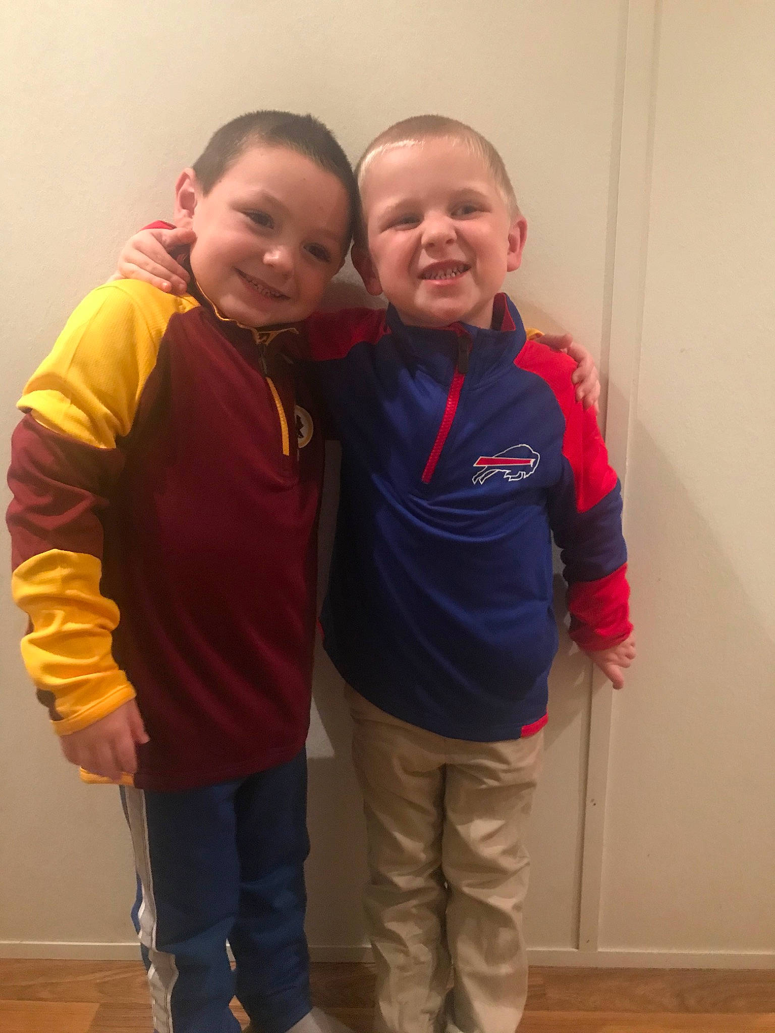 Maysen joined the competition — help win amazing prizes! arm, child, face, head, jacket, jeans, joint, joy, leg, outerwear, person, shoulder, smile, standing, t_shirt, toddler