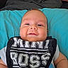 Zyon is registered to the contest to win money with this photo: baby, bed, bib, blanket, boy, child, clothing, couch, cushion, face, furniture, head, homedecor, male, newborn, person, photography, portrait, sleeping, t_shirt