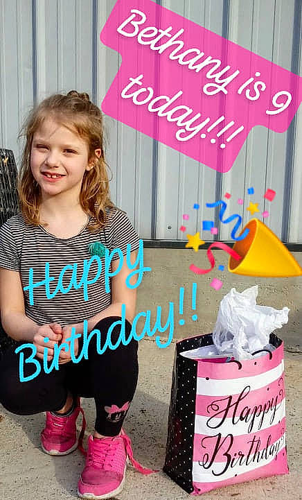 Bethany joined the competition — help win amazing prizes! american_food, baby_toddler_clothing, bake_sale, child, food, frozen_dessert, joy, party, person, photo_caption, pink, play, soft_serve_ice_creams, toddler