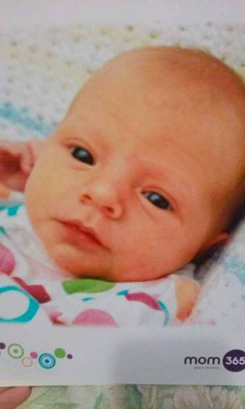 Kyleigh is registered to the contest to win money with this photo: baby, baby_making_funny_faces, cheek, child, chin, close_up, eye, face, forehead, head, iris, lip, mouth, nose, person, skin, toddler