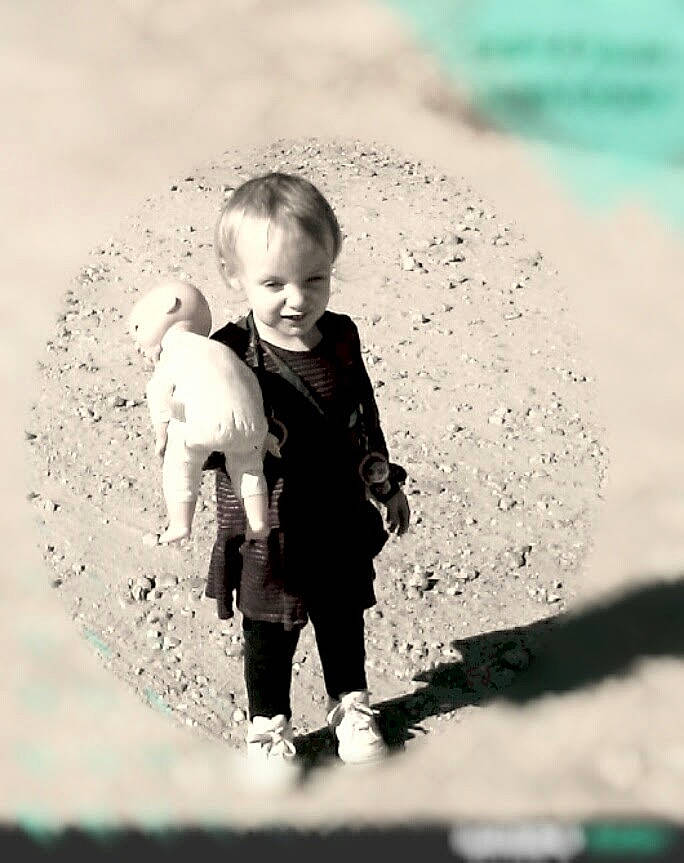 Kyleigh joined the competition — help win amazing prizes! beach, black_and_white, child, fun, monochrome, monochrome_photography, person, photograph, photography, play, sand, sea, smile, snapshot, standing, stock_photography, style, vacation