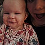Adalynn is registered to the contest to win money with this photo: baby, babylaughing, blouse, bodypart, clothing, dress, face, finger, happy, head, laughing, mouth, newborn, pattern, person, photography, portrait, selfie, smile, teeth