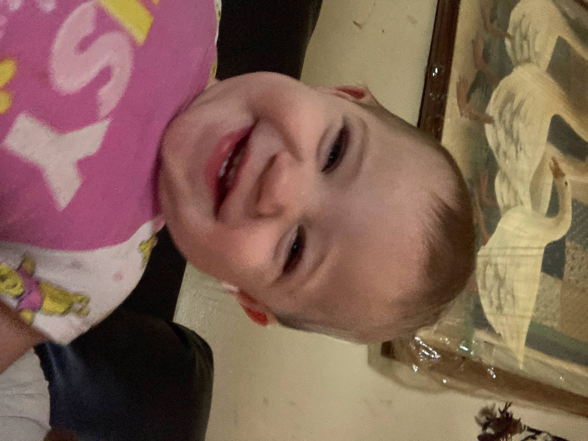 Isabella is registered to the contest to win money with this photo: cheek, child, chin, ear, eyebrow, eyelash, face, facial_expression, forehead, happy, head, headgear, jaw, joy, lip, mouth, neck, nose, person, skin