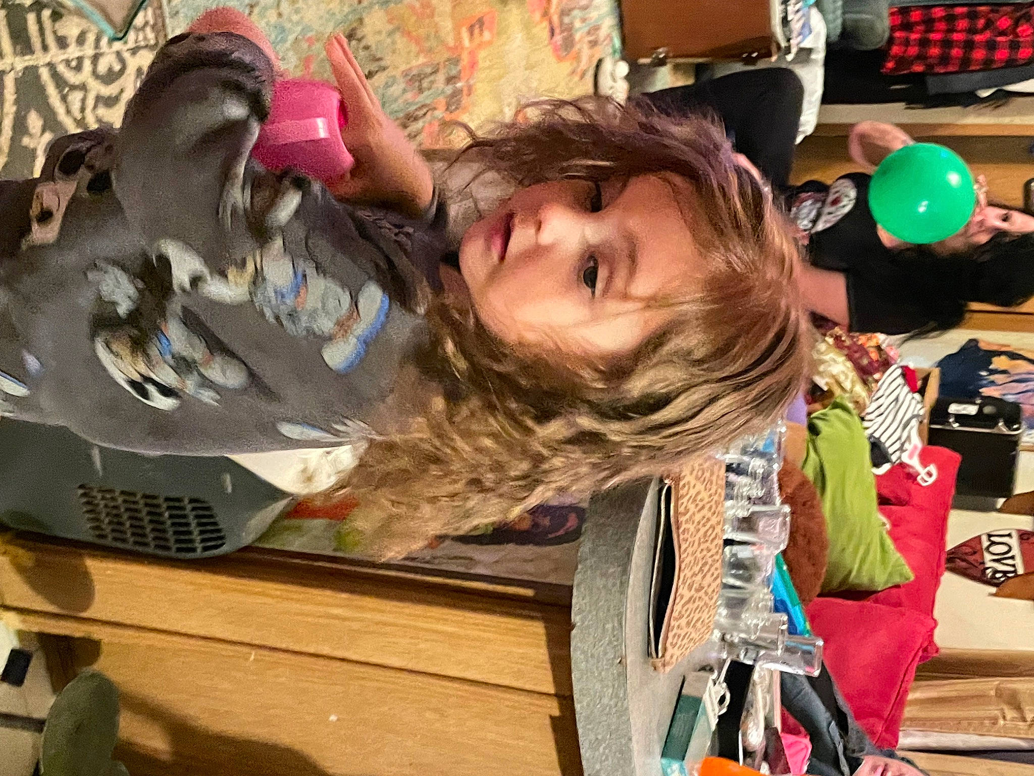 Terra joined the competition — help win amazing prizes! auto_part, bumper, eyewear, fun, fur, hair_coloring, happy, helmet, leisure, machine, person, personal_protective_equipment, smile, t_shirt, visual_arts