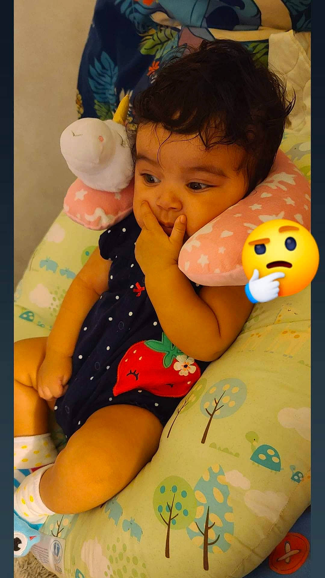 Nova is registered to the contest to win money with this photo: baby, baby_toys, cheek, child, person, stuffed_toy, toddler, toy, yellow