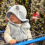 Dashiel Mathias joined the competition — help win amazing prizes! toddler, child, shopping_cart, blue_hoodie, hood_with_ears, winter_clothing, holiday_lights, christmas_trees, blurred_background, indoor, cute, curious, baby, clothing, seat, hands, face, portrait, shopping, festive