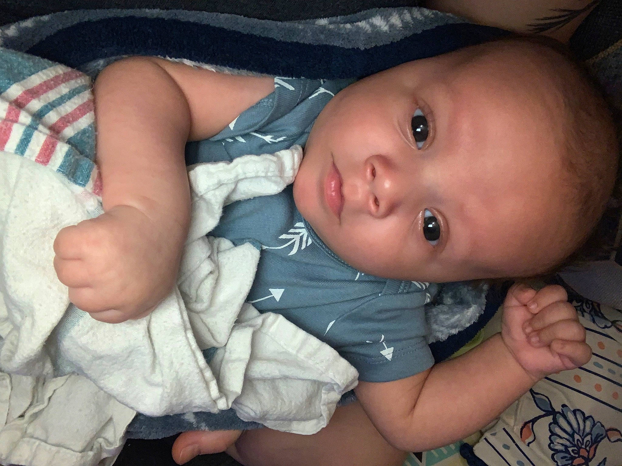 Jiovanni joined the competition — help win amazing prizes! arm, baby, baby_toddler_clothing, cheek, comfort, ear, eye, facial_expression, finger, hand, human_body, iris, lip, mouth, nose, person, product, skin, sleeve, smile