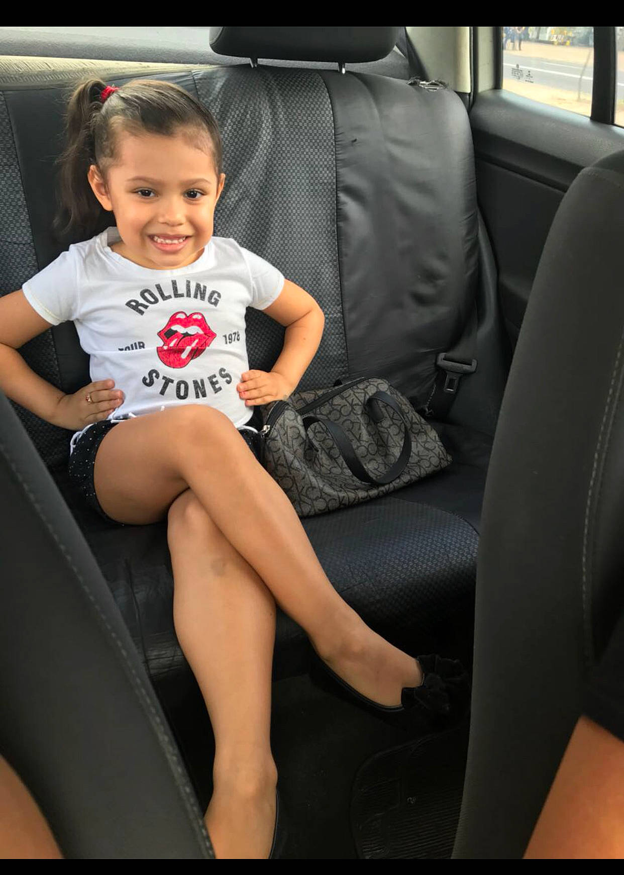 Isabella joined the competition — help win amazing prizes! abdomen, car, car_seat, car_seat_cover, child, family_car, girl, hip, human_leg, joint, joy, leg, luxury_vehicle, person, product, seat_belt, sitting, thigh, vehicle