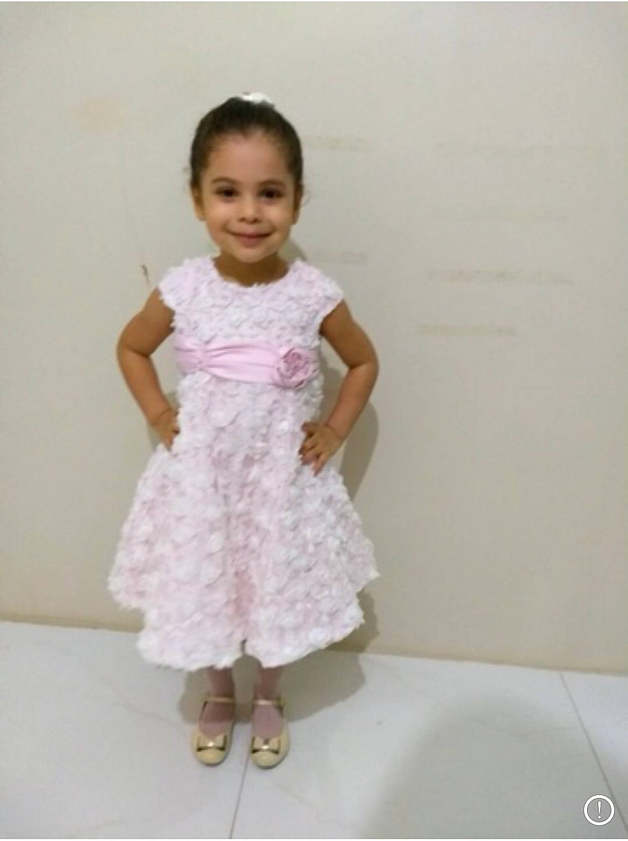 Isadora joined the competition — help win amazing prizes! bridal_party_dress, child, dress, flower_girl, girl, gown, joy, person, pink, textile