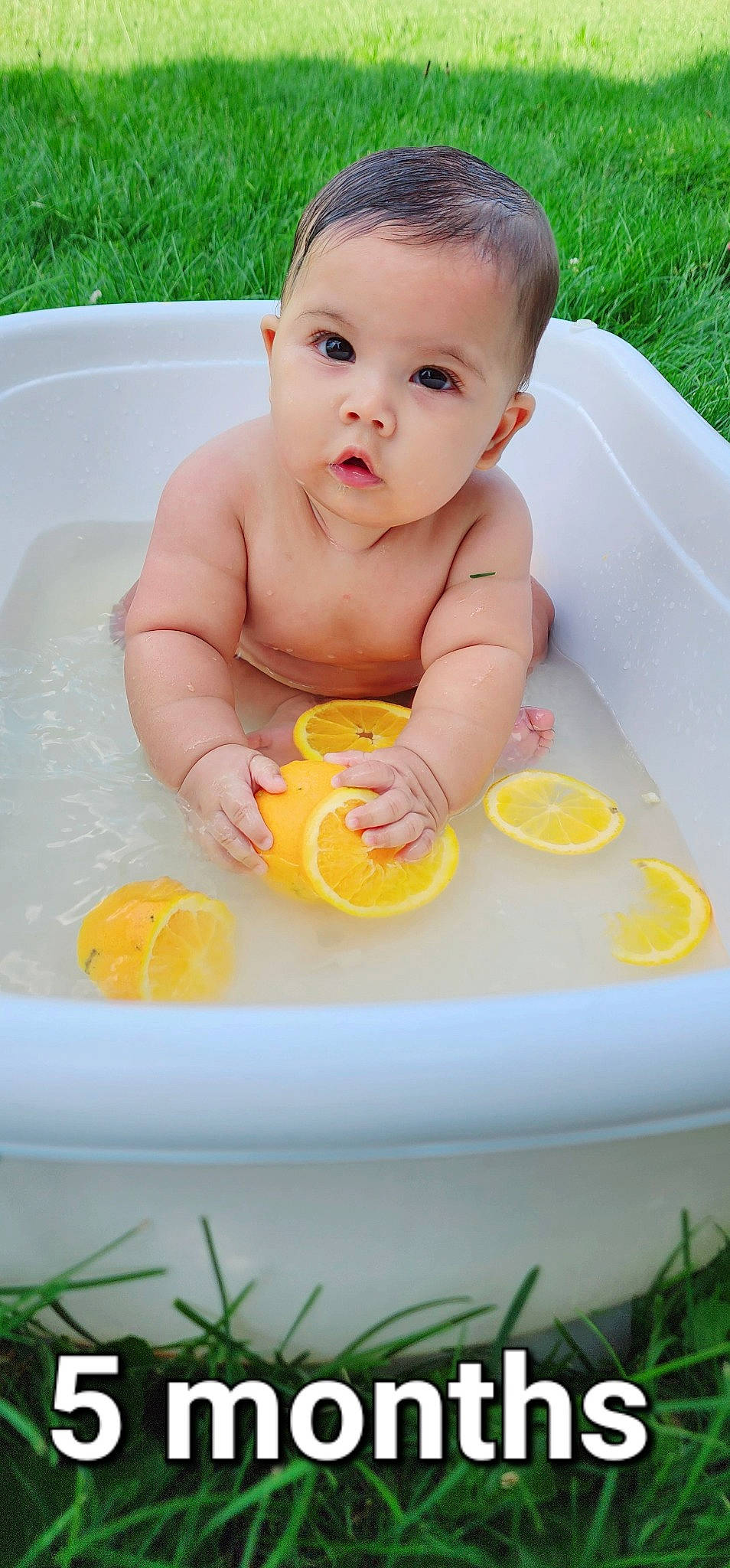 Natanael joined the competition — help win amazing prizes! baby, baby_bathing, baby_playing_with_toys, baby_products, bath_toy, bathing, bathroom, bathtub, child, fun, grass, happy, leisure, person, play, recreation, stomach, toddler, toy, water