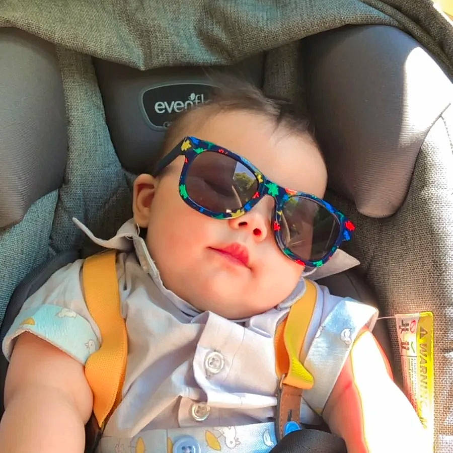 Natanael joined the competition — help win amazing prizes! auto_part, baby, baby_products, baby_toddler_clothing, car_seat, car_seat_cover, comfort, electric_blue, eyewear, glasses, goggles, head, head_restraint, person, personal_protective_equipment, product, seat_belt, sunglasses, toddler, vehicle_door