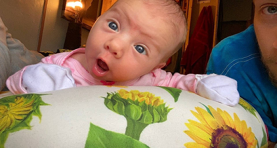 Vyolet Mays is registered to the contest to win money with this photo: baby, baby_toddler_clothing, chair, cheek, child, dress, eyelash, flower, flowering_plant, happy, iris, lip, mouth, nose, organ, person, petal, plant, terrestrial_plant, toddler