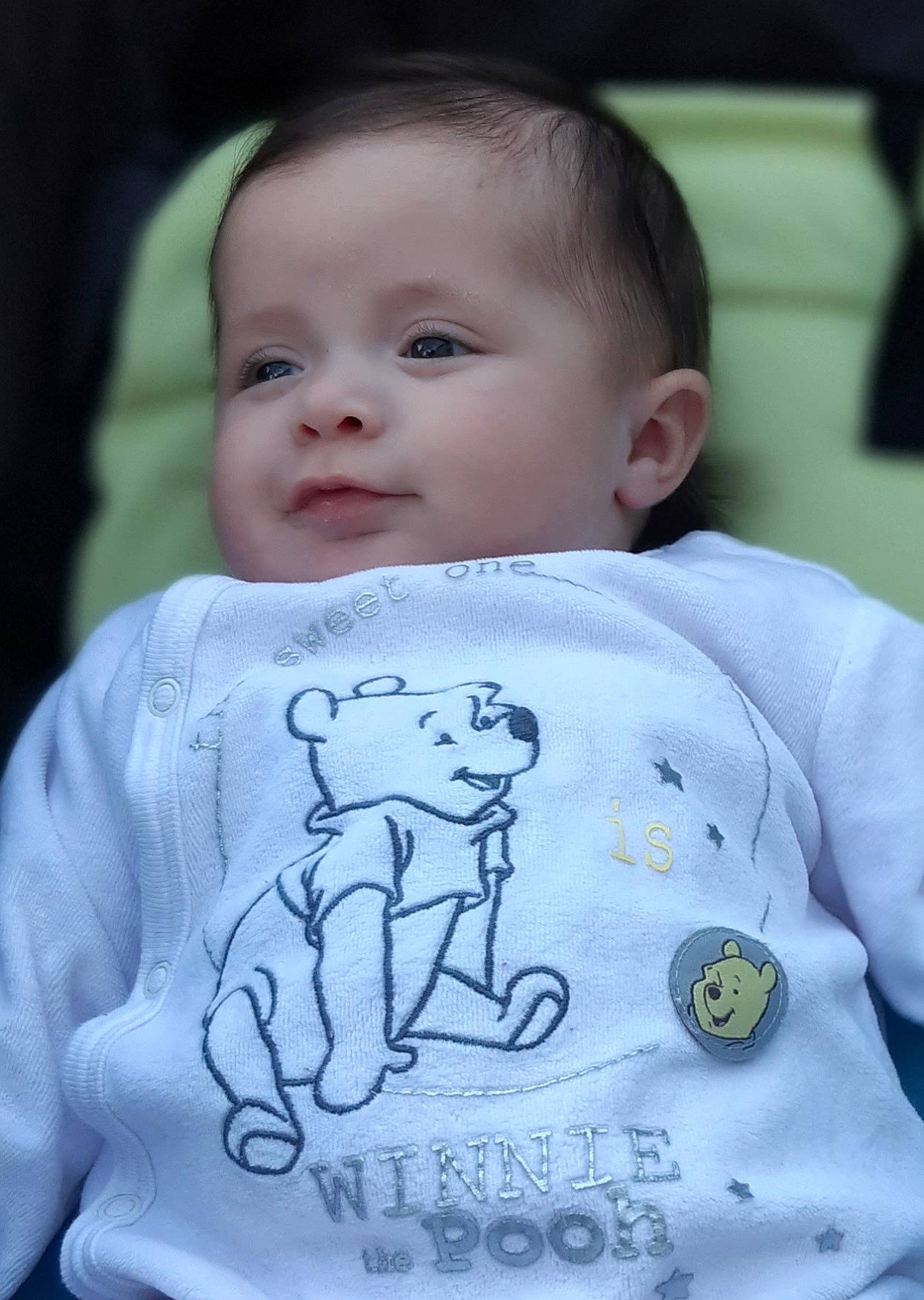 Mya participe au concours pour gagner de l'argent avec cette photo : arm, baby_toddler_clothing, black, cheek, chin, eye, face, facial_expression, hair, hairstyle, hand, head, lip, neck, nose, outerwear, person, product, skin, vertebrate