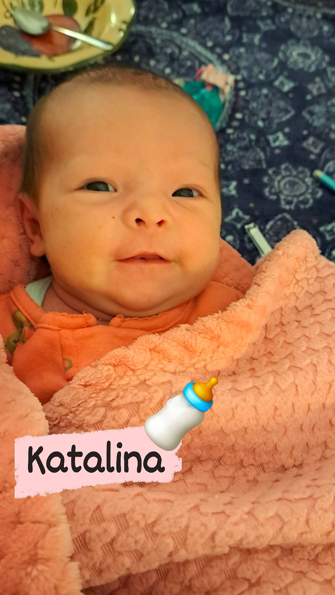 Katalina joined the competition — help win amazing prizes! baby, baby_toddler_clothing, cheek, eyebrow, finger, fun, grass, happy, iris, leisure, lip, mouth, nose, organ, person, pink, skin, smile, textile, thumb