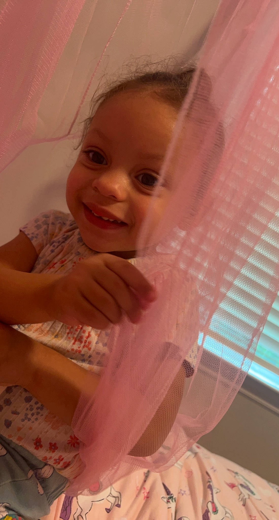 Heaven Lee'Grace Julian joined the competition — help win amazing prizes! baby, bathing, bridal_accessory, child, chin, eyebrow, eyelash, facial_expression, fun, hairstyle, happy, iris, joy, mouth, person, pink, product, room, skin, smile